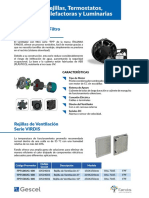 Ventiladores y Termostato - Fandis