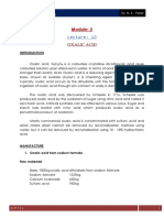 Lecture:10 Oxalic Acid Dr. N. K. Patel