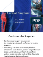 Cardiac Surgeries PPT Final