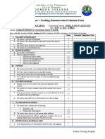 Student-Teaching-Demo-Evaluation-Form-2021 - MS. ELAINE