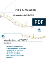 Reservoir Simulation: Introduction To ECLIPSE