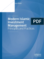 Modern Islamic Investment Management Mohd Ma'Sum Billah