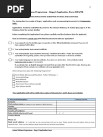 Ireland Fellows Programme Stage 1 Application Form 2021/22