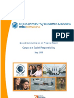 Corporate Social Responsibility: Second Communication On Progress Report