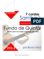 7 Cordas No Samba Por Bruno Vinci VOL 3 - Fundo de Quintal