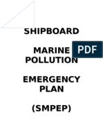 Shipboard Marine Pollution Emergency Plan (Smpep)