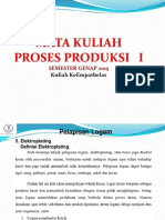 Kuliah Minggu 14 Proses Produksi - II