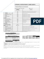 Matriz Riesgos y Adap. Cambio Climatico