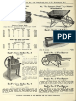 No. 75a Syracuse Steel Tray Mortar Wheelbarrow