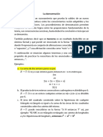 La Demostración y Automatas