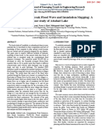 Simulation of Dam-Break Flood Wave and Inundation Mapping: A Case Study of Attabad Lake