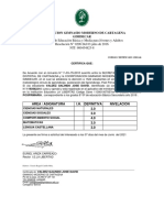 Certificado de Notas Del Convenio Colegio Gimnasio Moderno de Cartagena Con I.E. La Libertad A Nombre de Jose David Valdez Galindo Ciclo Iv (8°