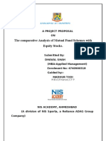 The Comparative Analysis of Mutual Fund Schemes With Equity Stocks