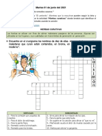 Martes 01 de Junio Del 2021