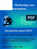 Sony Swot