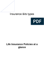 Insurance &its Types