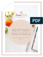 CSO Nutricion Saludable RECETARIO