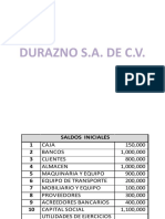 Durazno SA de CVa