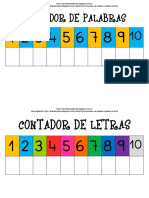 Contadores Panel La Oración Del Día