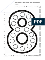 Motricidad Fina y Aprendizaje Del Número 8