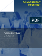 FortiWeb 6.0 Study Guide-Online