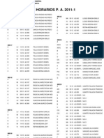 Guia de Horarios 2011-1 UNI FIM