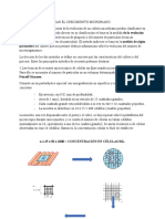 Técnicas para Evaluar El Crecimiento Microbiano