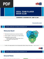 Ideal Team Player Book Club: Leadership & Coaching Cop - June 10, 2021