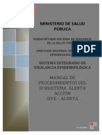 Manual de Procedimientos Vigilancia Epidemiológica