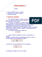 12 - Hemodinámica - Apuntes de Física de Enfermería