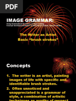 Image Grammar 5 Basic Brush Strokes