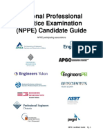 National Professional Practice Examination (NPPE) Candidate Guide