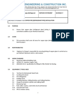 Method of Statement For Joining of Copper Pipes