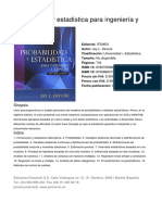 Estadistica y Probabilidad - Libro