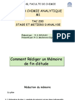 Comment Rédiger Un Mémoire