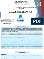 Plan Maestro Optimizado Huancayo