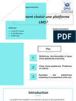 Présentation: Comment Choisir Sa Plateforme LMS ?