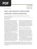 Why Are Healthy Employers Freezing Their Pensions