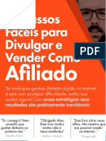 Ebook - 3 Passos para Divulgar e Vender Como Afiliado