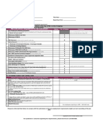 Regus Pre-Employment Requirements Lis