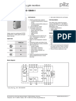 E-STOP Relays, Safety Gate Monitors: Pnoz S5