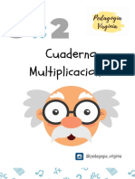 Cuaderno Multiplicaciones