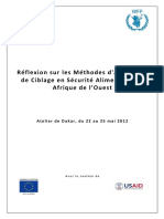 ACF-PAM Reflexion Sur Les Methodes D Analyse Et de Ciblage en Securite Alimentaire en Afrique de L Ouest