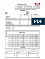 Limite Liquido, Limite Plastico e Indice de Plasticidad - Astm D 4318