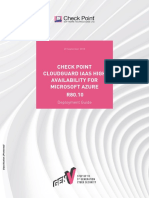 CP R80.10 CloudGuard IaaS High Availability For Microsoft Azure