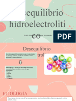 Desequilibrio Hidroelectrolitico