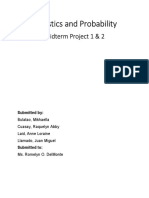 Statistics and Probability: Midterm Project 1 & 2