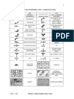 Simbolos de Ingenieria Civil y Arquitectura