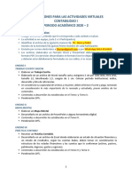 Actividades Virtuales Contabilidad I 2020-2.