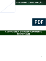 A Geopolítica e o Desenvolvimento Sustentável